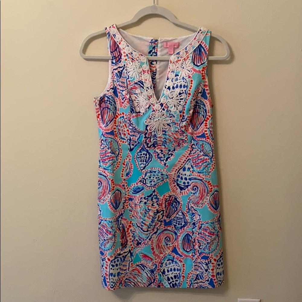 Lily Pulitzer Patterned Shift Dress